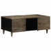 Masuta de cafea gri deschis 100x54x40 cm lemn masiv de mango - WALTI WALTI