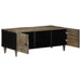 Masuta de cafea gri deschis 100x54x40 cm lemn masiv de mango - WALTI WALTI