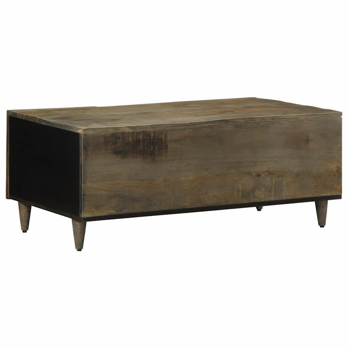 Masuta de cafea gri deschis 100x54x40 cm lemn masiv de mango - WALTI WALTI