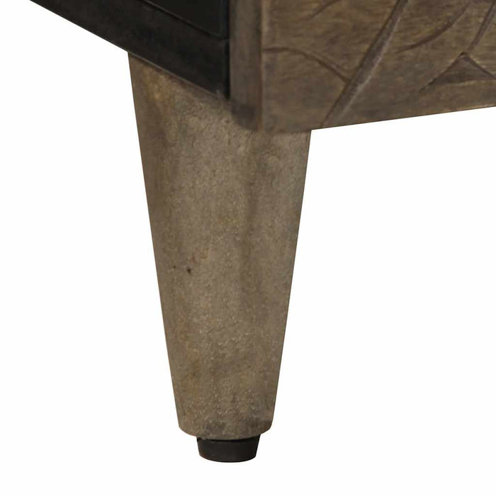 Masuta de cafea gri deschis 100x54x40 cm lemn masiv de mango - WALTI WALTI