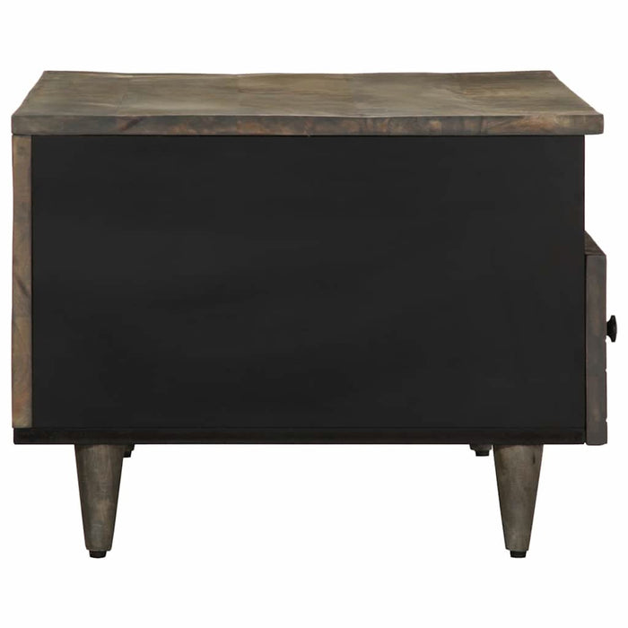 Masuta de cafea gri deschis 80x54x40 cm lemn masiv de mango - WALTI WALTI