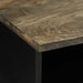 Masuta de cafea gri deschis 80x54x40 cm lemn masiv de mango - WALTI WALTI
