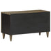 Dulap TV Gri deschis 80x31,5x46 cm Lemn masiv Mango - WALTI WALTI