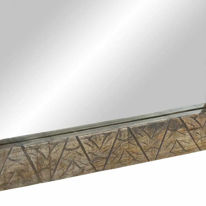 Oglindă de baie 50x2,5x70 cm lemn masiv de mango - WALTI WALTI