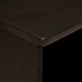 Cabinet TV Negru și Aur 100 x 33 x 46 cm Lemn masiv de mango - WALTI WALTI
