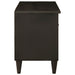 Cabinet TV Negru și Aur 80 x 33 x 46 cm Lemn masiv de mango - WALTI WALTI