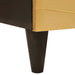 Dulap lateral cu sertar cu ușă Negru și Aur 60 x 33.5 x 100 cm - WALTI WALTI
