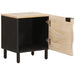 Dulap de noapte Alb 40 x 33 x 46 cm Lemn de mango solid - WALTI WALTI