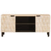 Cabinet TV cu raft cu ușă Finisaj Alb Spălat 105 x 33 x 46 cm - WALTI WALTI
