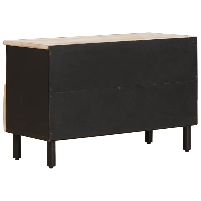 Cabinet TV cu sertar cu raft Finisaj Alb Spălat 70 x 33 x 46 cm - WALTI WALTI