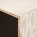Bufet Finisaj Alb Spălat 60 x 33 x 75 cm Lemn de mango solid - WALTI WALTI