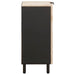 Bufet Finisaj Alb Spălat 60 x 33 x 75 cm Lemn de mango solid - WALTI WALTI