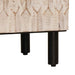 Bufet Finisaj Alb Spălat 60 x 33 x 75 cm Lemn de mango solid - WALTI WALTI
