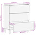 Bufet Finisaj Alb Spălat 60 x 33 x 75 cm Lemn de mango solid - WALTI WALTI