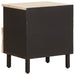 Dulap de noapte Alb 40 x 33 x 46 cm Lemn de mango solid - WALTI WALTI