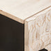Dulap de noapte Alb 50 x 33 x 60 cm Lemn de mango solid - WALTI WALTI