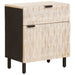 Dulap de noapte Alb 50 x 33 x 60 cm Lemn de mango solid - WALTI WALTI