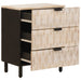 Dulap de noapte Alb 50 x 33 x 62 cm Lemn de mango solid - WALTI WALTI