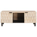 Masă de cafea Alb 100 x 54 x 40 cm Lemn de mango solid - WALTI WALTI