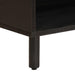 Cabinet TV cu depozitare Finisaj Alb Spălat 80 x 33 x 46 cm - WALTI WALTI
