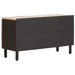 Cabinet TV cu depozitare Finisaj Alb Spălat 80 x 33 x 46 cm - WALTI WALTI