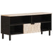 Cabinet TV cu sertar Finisaj Alb Spălat 100 x 33 x 46 cm - WALTI WALTI