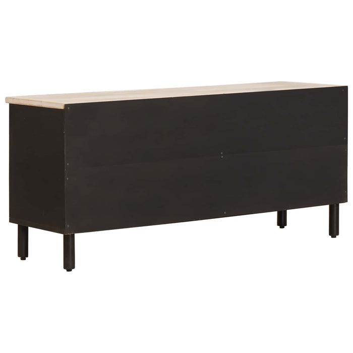 Cabinet TV cu sertar Finisaj Alb Spălat 100 x 33 x 46 cm - WALTI WALTI