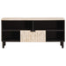 Cabinet TV cu sertar Finisaj Alb Spălat 100 x 33 x 46 cm - WALTI WALTI
