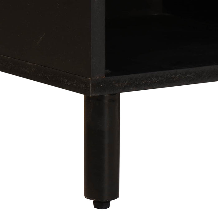 Cabinet TV cu sertar cu raft Finisaj Alb Spălat 80 x 33 x 46 cm - WALTI WALTI