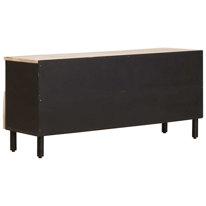 Cabinet TV cu sertar Finisaj Alb Spălat 100 x 33 x 46 cm - WALTI WALTI
