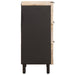 Bufet Finisaj Alb Spălat 40 x 33 x 75 cm Lemn de mango solid - WALTI WALTI