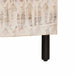 Bufet Finisaj Alb Spălat 80 x 33 x 75 cm Lemn de mango solid - WALTI WALTI
