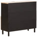 Bufet Finisaj Alb Spălat 80 x 33 x 75 cm Lemn de mango solid - WALTI WALTI
