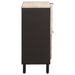 Bufet Finisaj Alb Spălat 80 x 33 x 75 cm Lemn de mango solid - WALTI WALTI