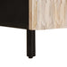 Bufet Finisaj Alb Spălat 90 x 33 x 75 cm Lemn de mango solid - WALTI WALTI