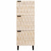 Bufet Finisaj Alb Spălat 40 x 33 x 110 cm Lemn de mango solid - WALTI WALTI