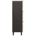 Bufet Finisaj Alb Spălat 40 x 33 x 110 cm Lemn de mango solid - WALTI WALTI