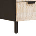 Bufet Finisaj Alb Spălat 60 x 33 x 100 cm Lemn de mango solid - WALTI WALTI
