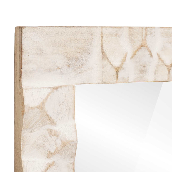 Oglindă pentru baie Finisaj Alb Spălat 50 x 70 x 2,5 cm - WALTI WALTI
