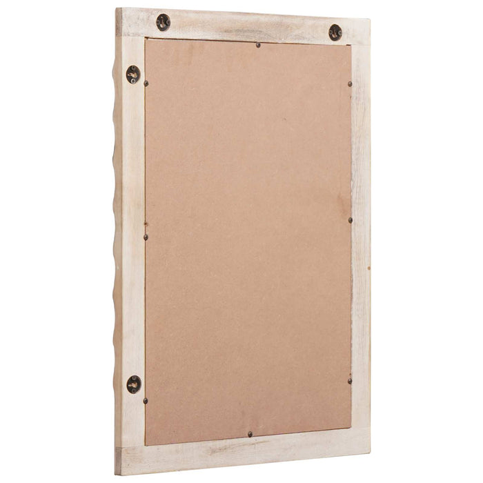 Oglindă pentru baie Finisaj Alb Spălat 50 x 70 x 2,5 cm - WALTI WALTI