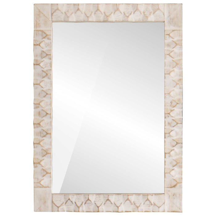 Oglindă pentru baie Finisaj Alb Spălat 50 x 70 x 2,5 cm - WALTI WALTI