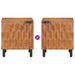 Dulap de noapte 2 pcs Maro 40 x 33,5 x 46 cm - WALTI WALTI