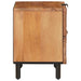 Dulap de noapte 2 pcs Maro 40 x 33 x 46 cm Lemn de mango solid - WALTI WALTI