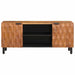 Cabinet TV cu raft cu ușă Finisaj Acacia Maro 105 x 33 x 46 cm - WALTI WALTI
