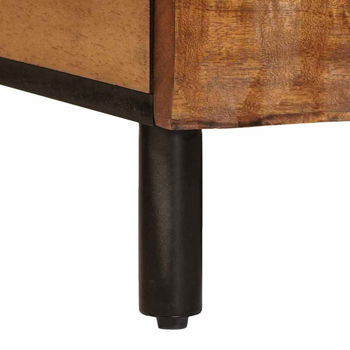 Masă de cafea Maro 80 x 50 x 40 cm Lemn de mango solid - WALTI WALTI
