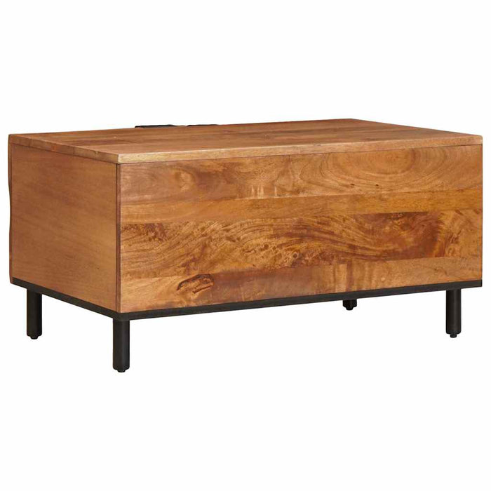 Masă de cafea Maro 80 x 50 x 40 cm Lemn de mango solid - WALTI WALTI