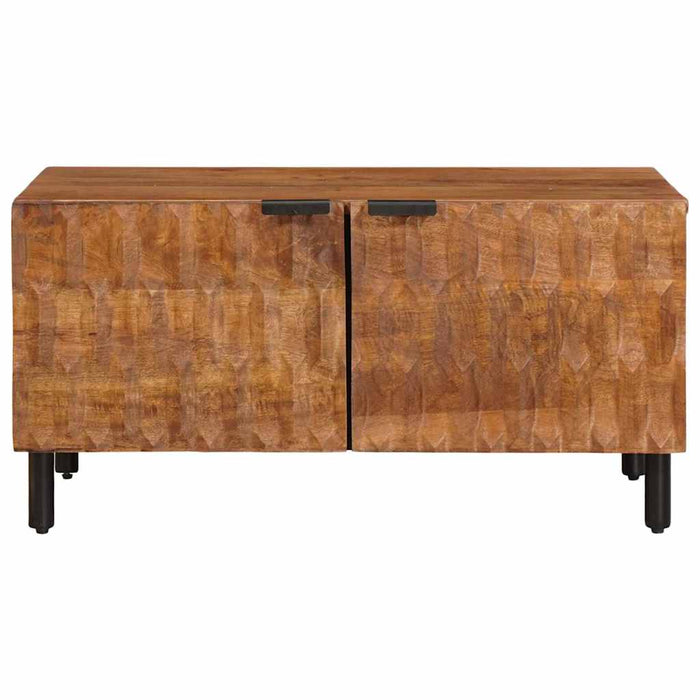 Masă de cafea Maro 80 x 50 x 40 cm Lemn de mango solid - WALTI WALTI