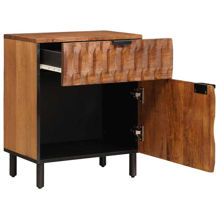 Dulap de noapte Maro 50 x 33 x 60 cm Lemn de mango solid - WALTI WALTI
