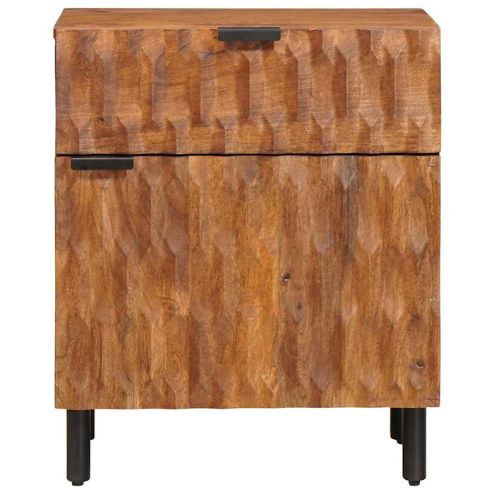 Dulap de noapte Maro 50 x 33 x 60 cm Lemn de mango solid - WALTI WALTI