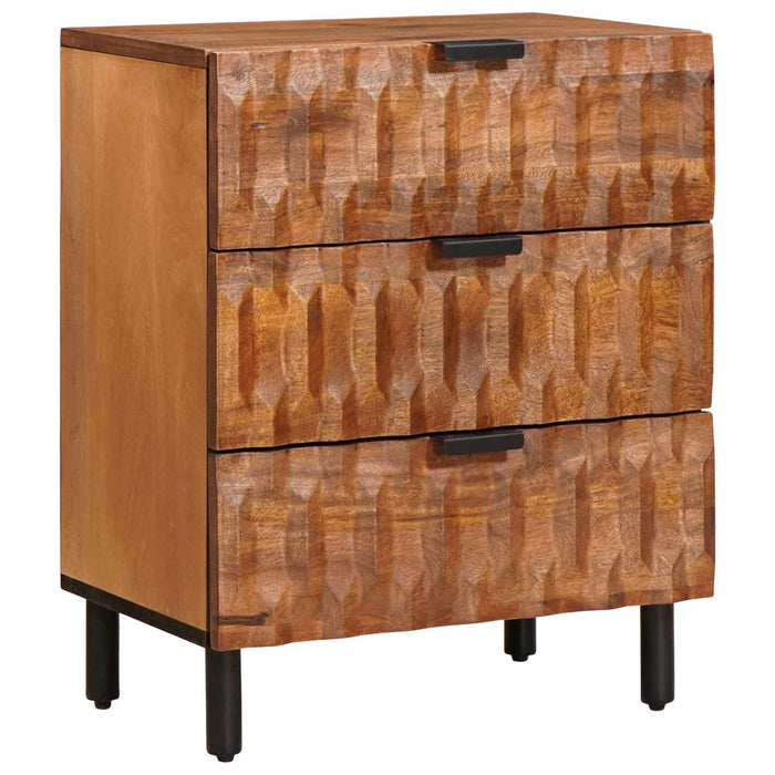 Dulap de noapte Maro 50 x 33 x 62 cm Lemn de mango solid - WALTI WALTI